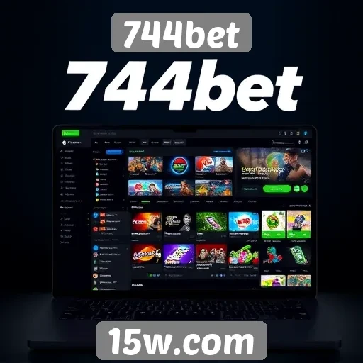 Experiência do usuário na navegação do 744bet